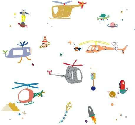 Mimi Lou Wall Stickers Easy Air Traffic