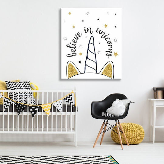 Детски Панел Believe In Unicorns 30x25см