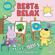 Книга за оцветяване против стрес Sunny Vibes Отдих Релакс