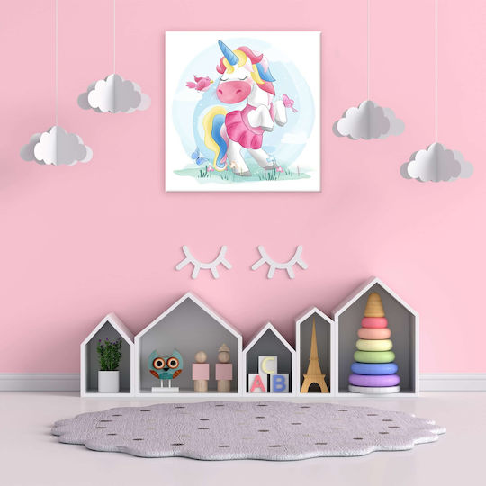 Детски Панел Unicorn Princess Dancer 70x70см