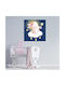 Dreams Sweet Canvas No Frame Illuminated Under Star Light 70x70cm