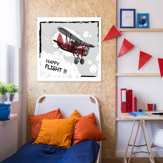 Детски Панел Канвас Happy Flight 30x30cm