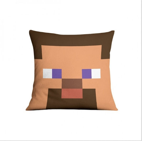 Kinder Wurfkissen Jerry Fabrics Minecraft Steve Creeper 40*40cm 032091
