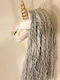 Kids Decorative Animal Bust Animals White Cotton