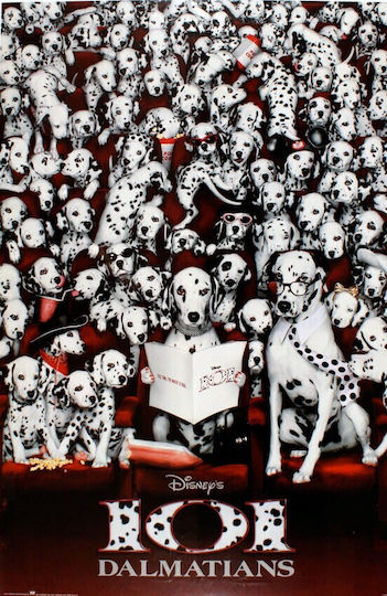 Oem Poster Disney 101 Dalmatians 58 X 89εκ