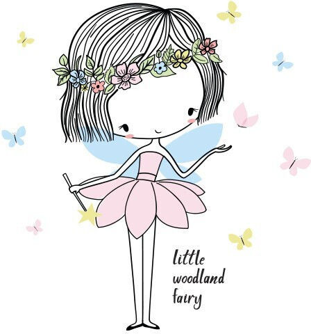 Αφίσες Poster Little Fairy Χαρτί 15x20cm