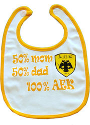 AEK Bavetă material textil Alb