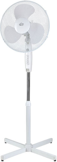 DCG Pedestal Fan 45W 40.64cm Diameter White