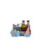 Handgefertigter Hölzerner Serviettenhalter Set 22x12x15 Kwood Art 6106 Set