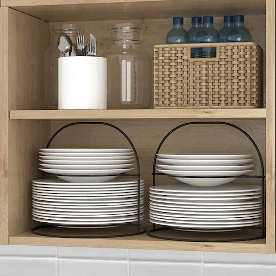 Tekno-Tel Tabletop Metal Base 24x24x28cm Black