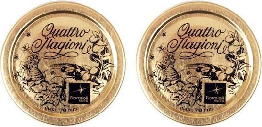 Καπάκια 2 Τεμάχια 70χιλ Δοχείο Quattro Stagioni 0.25lt 0.5lt 00.30108