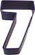 Decupator Biscuiți Cookie Cutter Numărul 7 8cm