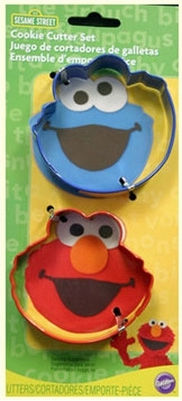 Cookie Cutter Metal Biscuits Sesame Street 7.6cm