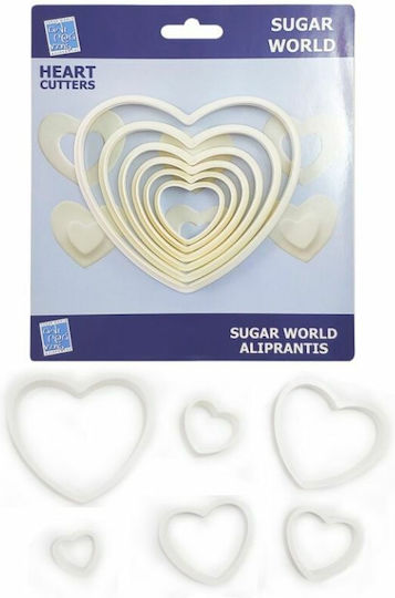 Sugar World Cookie Cutter Heart Plastic