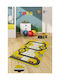 Conceptum Hypnose Kinder Teppich Gelb 80x150cm