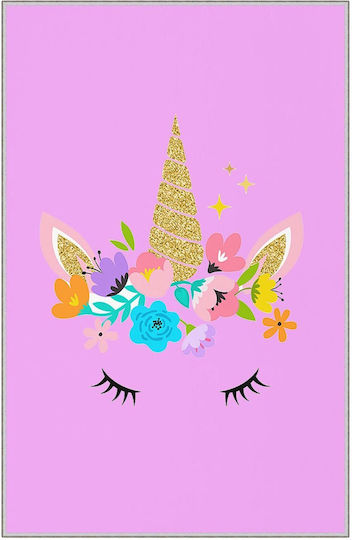 Conceptum Hypnose Kinder Teppich Rosa 50x80cm