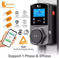 Feyree EV-Pro Wall Mounted Three-Phase 22kW Charging Station Type 2