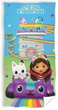 Beach Bath Towel 70x140 Cat House Gabi