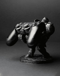 Dark Knight Controller Holder Metal Black