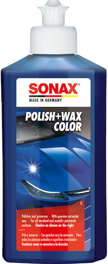 Polish & Wax Color Алуминиева Паста за Ваксиране на Автомобил за Сини Оттенъци на Каросерията 250ml 296241