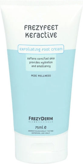 Frezyderm Frezyfeet Keractive Απολεπιστική Κρέμα Ποδιών Για Σκληρύνσεις & Ξηροδερμία Scrub για τα Πόδια 75ml