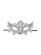 Carnival Lace Mask Black 20 x 11 Cm