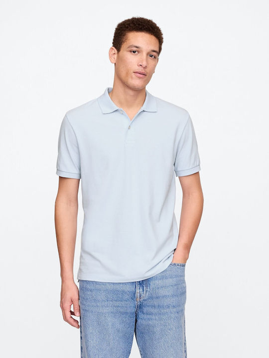 GAP Polo Bluză cu mânecă scurtă Serene Blue