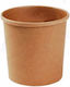 Ecocraft Set de 100 Cutii de carton Cutii Supă Kraft