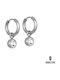 Fashion Jewelry Earrings made of Steel with Diamond