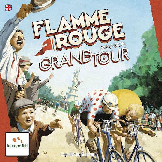 Разширение на играта Flamme Rouge Grand Tour за 2-6 играчи 8+ години (EN) Lautapelit
