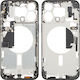 Middle Frame Apple Iphone 15 Pro Max Black Titanium Pulled Grade A