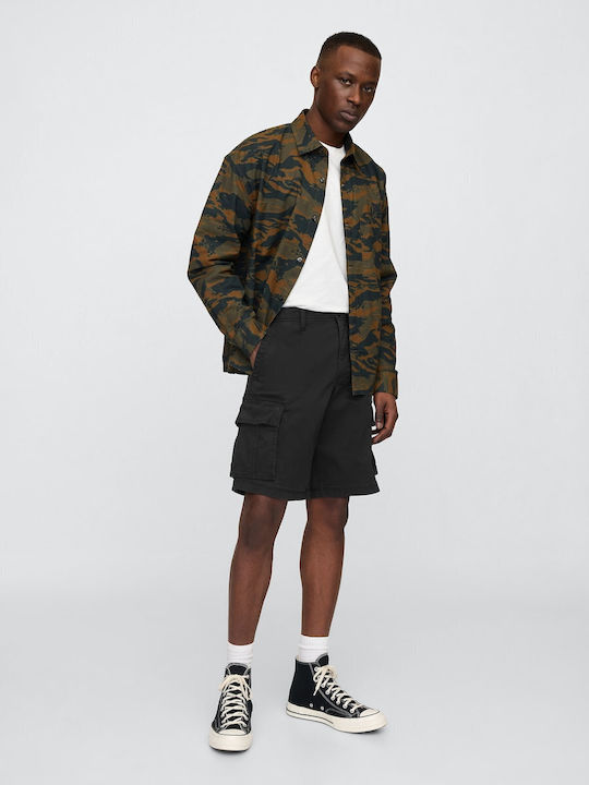 GAP Men's Shorts Cargo Black
