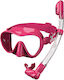 XDive Diving Mask Silicone with Snorkel Rainbow...