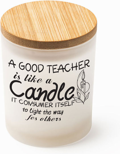 Персонализирана Ванилова Свещ "a Good Teacher"