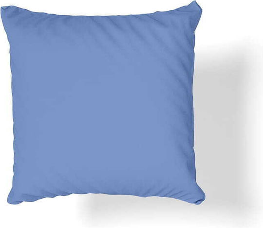 Oritex Decorative Pillow Case from 100% Cotton Navy Blue 40x40cm.