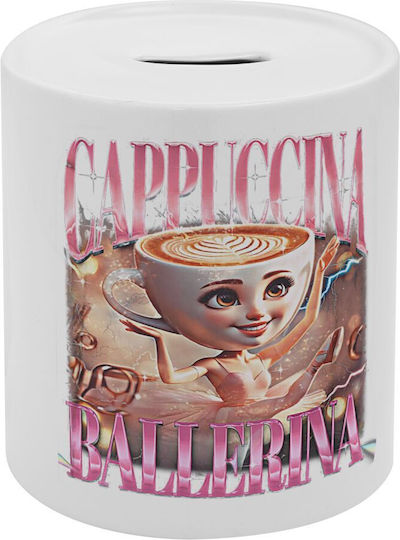 Ballerina Capuchina Funk Κουμπαράς Πορσελάνης Τάπα