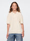 Kinderpolo Kurzarm Beige