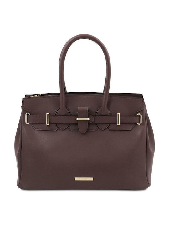 Tuscany Leather De piele Geantă de damă De umăr...