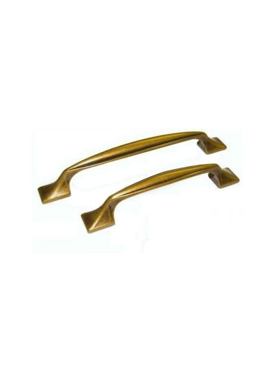 Möbelgriffe Giusti Art.214 Bronze 233-214mn128d1 128mm