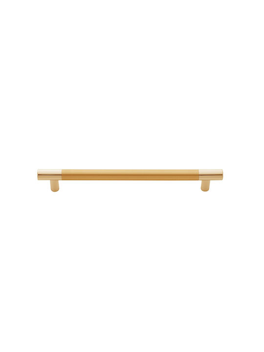 Zogometal 28 Brass Furniture Handle Matte Finish 320 Mm
