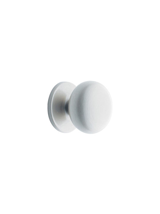 Πόμολο Zogometal 12 Ορειχάλκινο Χρώμιο Ματ 30 Mm