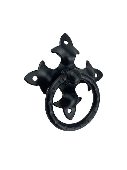 Furniture Knob Hanging Rei 3542 Black Forged 65mm