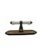 Mandelli 4759-brz1 Bronze Fenstergriff Paar Maße 162×39×69 mm