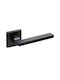 Door Handle Rosette Finetto Art.842056 121 5x50mm Black Matte Left Front Door 243-842a056bla-Left Front Door