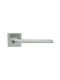 Ilavio 2486 Rosette Chrome Matte Bathroom Handle Pair