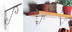 Bolis Toscania Regalhalterung Eckregal Schwarz 18x23cm 25kg