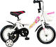 GoKidy 12" Kids Bicycle BMX White