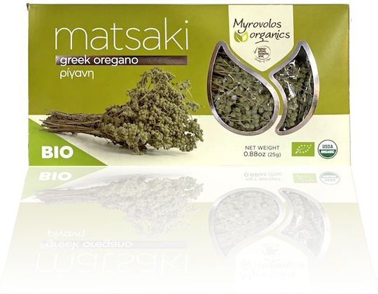 Βιολογική Ρίγανη Ματσάκι Myrovolos Organics 25gr
