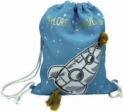 Schokoladenei Melbon 200gr Rucksack Design Weltall