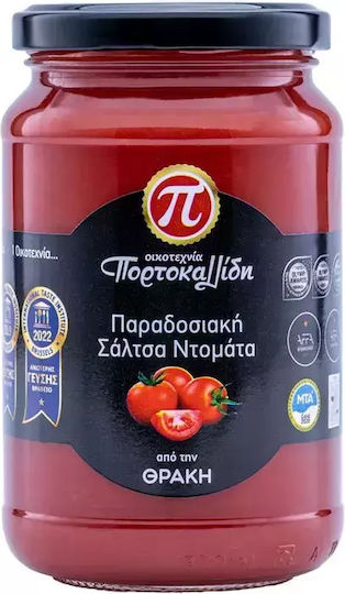 Tomato Sauce 350 Gr Oikotechnia Portokallidi